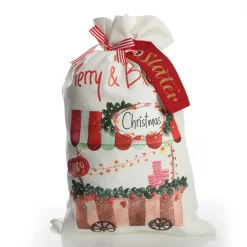 Personalised Christmas Candy Shop Santa Sack Sale