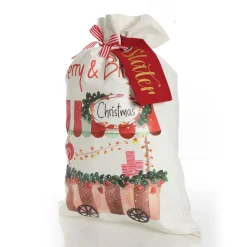 Personalised Christmas Candy Shop Santa Sack Sale