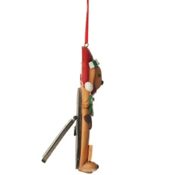 Personalised Christmas Dog Photo Frame Decoration Discount