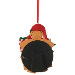 Personalised Christmas Dog Photo Frame Decoration Discount