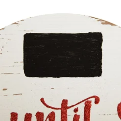 Personalised Countdown to Christmas Arched Wood Plaque Flash Sale