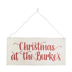 Personalised Country Christmas Wood Plaque Best