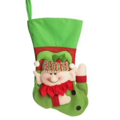 Personalised 3D Elf Christmas Stocking Online