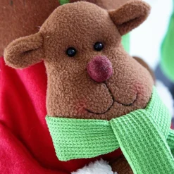 Personalised 3D Reindeer Christmas Stocking Shop