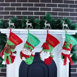 Personalised 3D Reindeer Christmas Stocking Shop