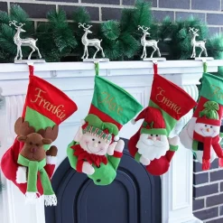Personalised 3D Reindeer Christmas Stocking Shop