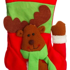 Personalised 3D Reindeer Christmas Stocking Shop