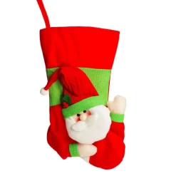 Personalised 3D Santa Christmas Stocking Cheap