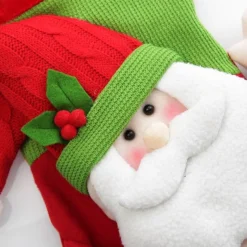 Personalised 3D Santa Christmas Stocking Cheap