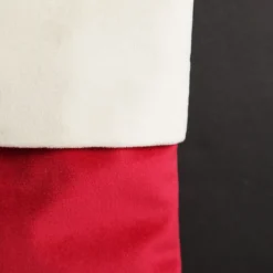 Personalised Dark Red Velvet Christmas Stocking New