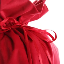 Personalised Dark Red Velvet Santa Sack Outlet