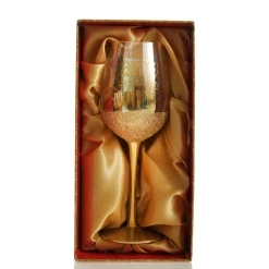 Personalised Dear Santa Just Bring Christmas Wine Glass Fashion