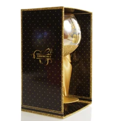 Personalised Dear Santa Just Bring Gin Large Christmas Wine Glass Clearance