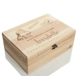 Personalised Do Not Open Wooden Christmas Eve Box Hot