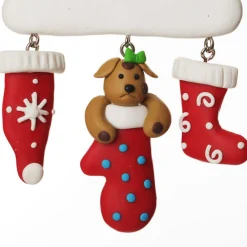 Personalised Dog Charm Christmas Decoration Clearance