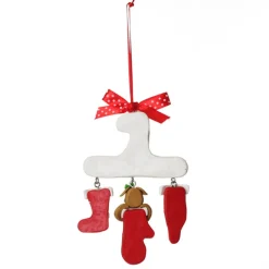 Personalised Dog Charm Christmas Decoration Clearance
