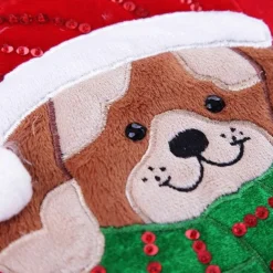 Personalised Dog Christmas Stocking with Bone Best Sale
