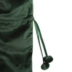 Personalised Forest Green Velvet Santa Sack New