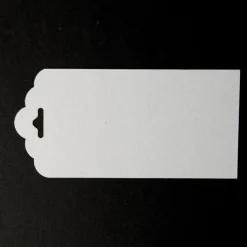 Personalised Gift Tags Scalloped Cut - Set of 6 Cheap