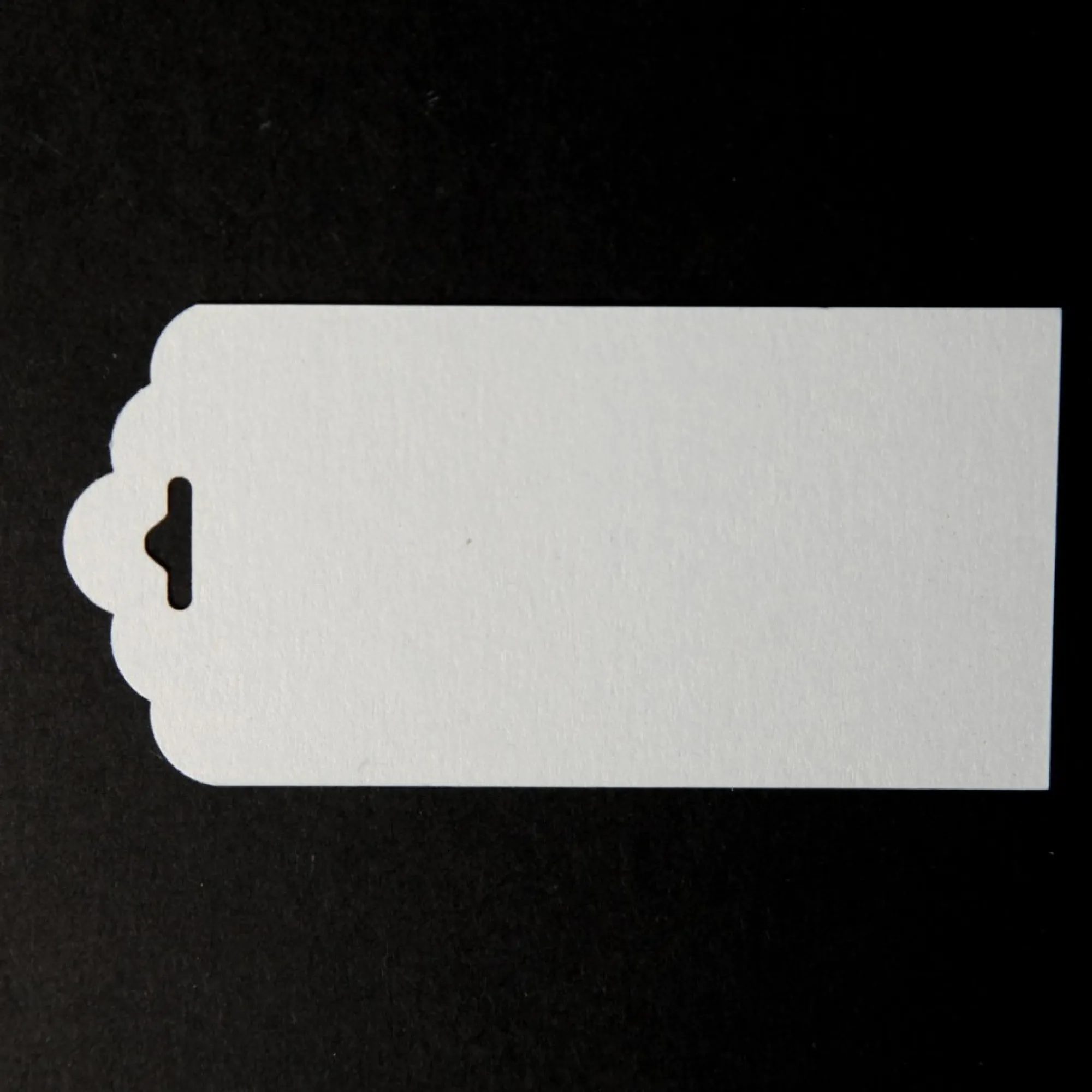 Personalised Gift Tags Scalloped Cut - Set of 6 Cheap