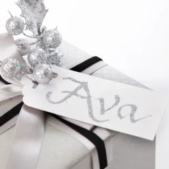 Personalised Gift Tags Scalloped Cut - Set of 6 Cheap