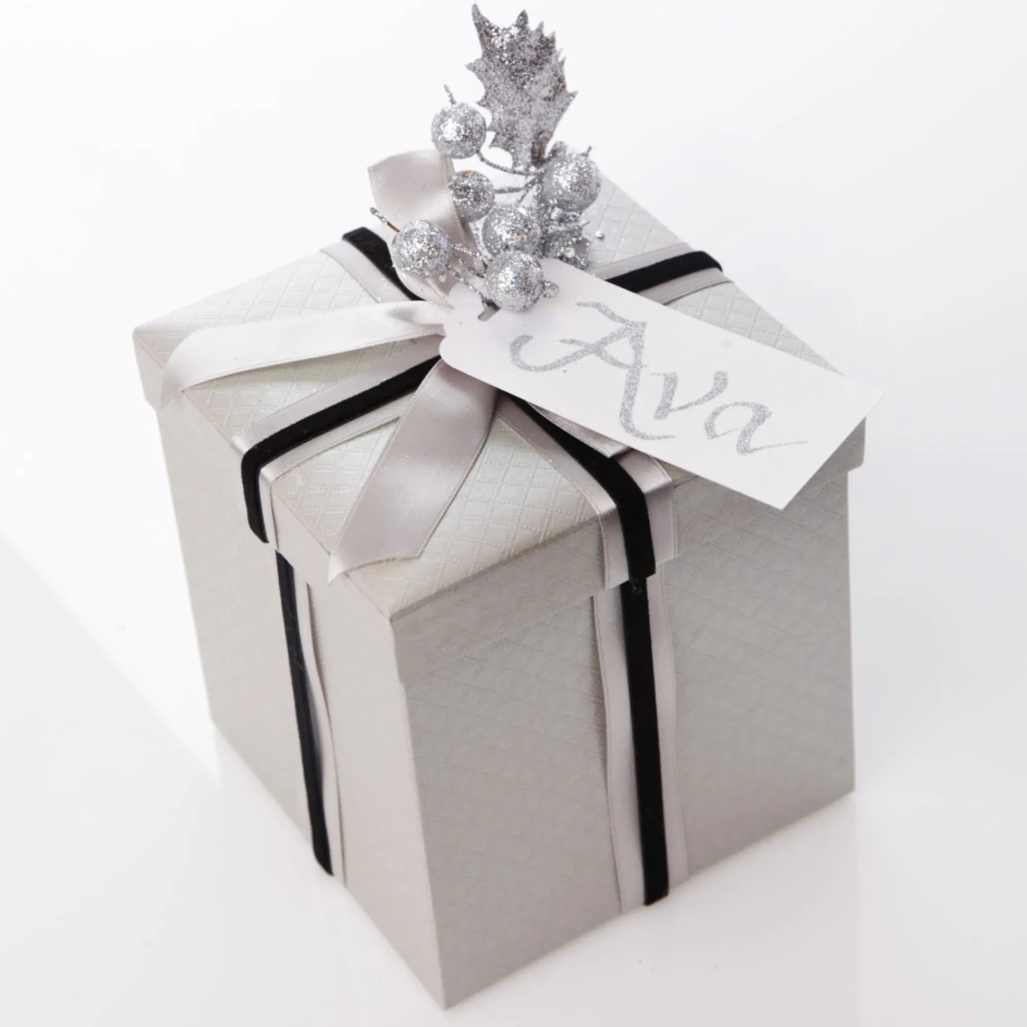 Personalised Gift Tags Scalloped Cut - Set of 6 Cheap