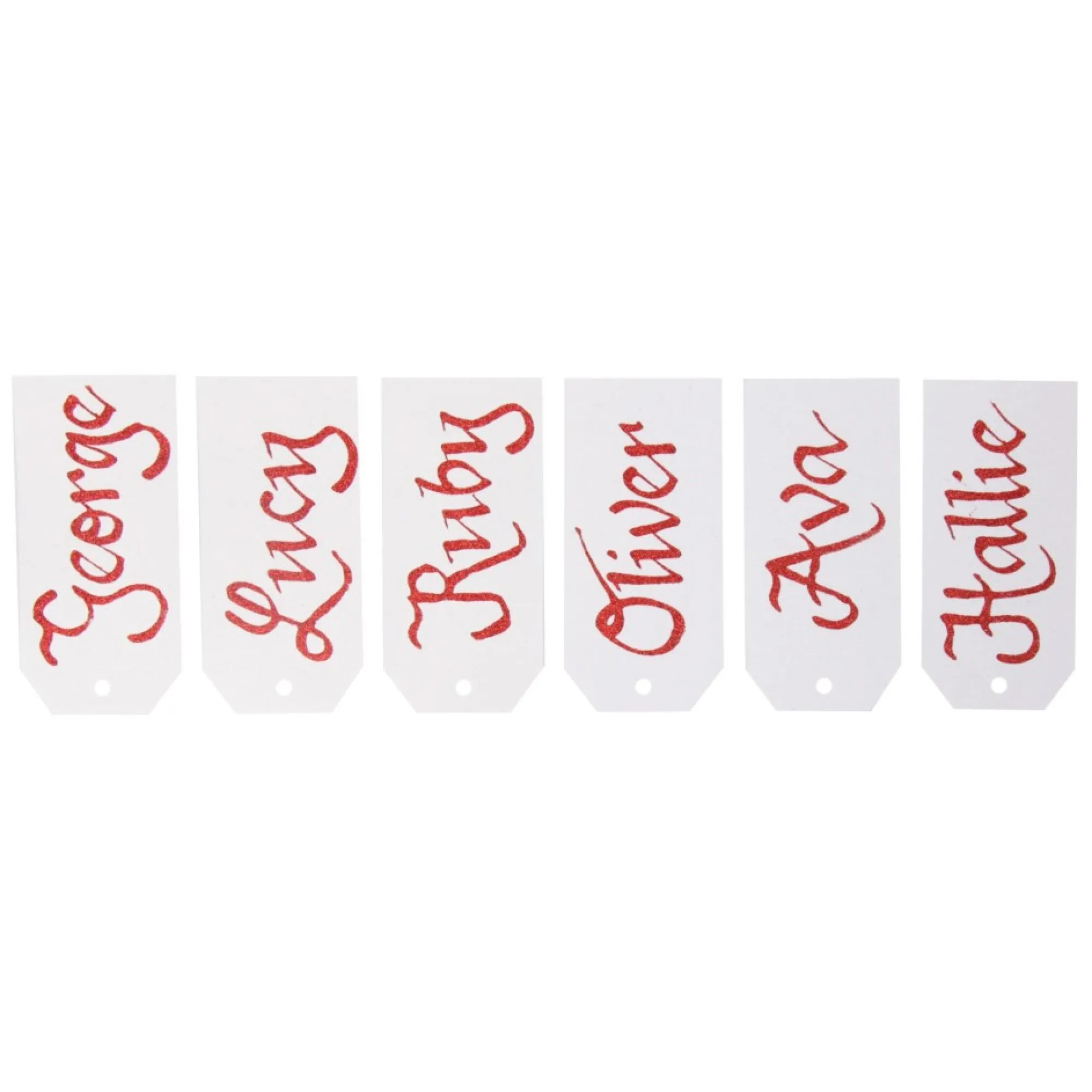 Personalised Gift Tags Square Cut - Set of 6 Best Sale