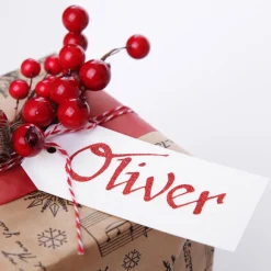 Personalised Gift Tags Square Cut - Set of 6 Best Sale