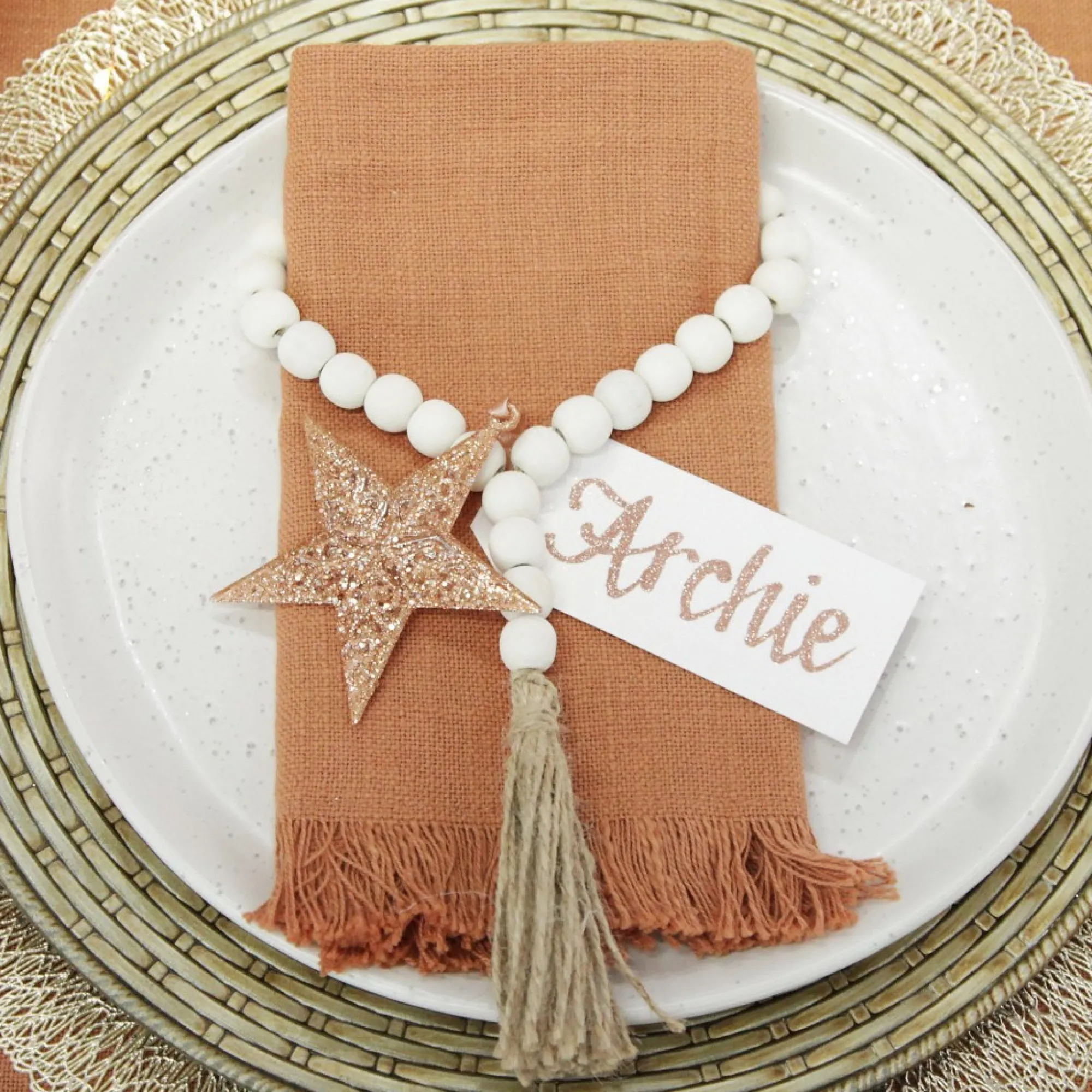 Personalised Gift Tags Square Cut - Set of 6 Best Sale