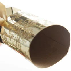 Personalised Gold Damask Pattern Bon Bon - Single Store