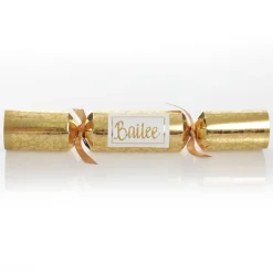 Personalised Gold Leaf Pattern Bon Bon - Single Discount