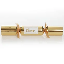 Personalised Gold Plain Bon Bon - Single Best