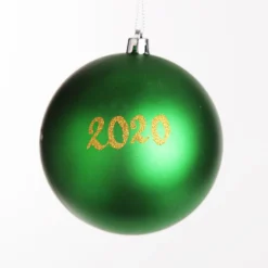 Personalised Green Shatterproof Christmas Bauble Cheap