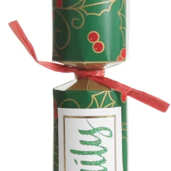 Personalised Green Swirling Holly Bon Bon - Single Discount