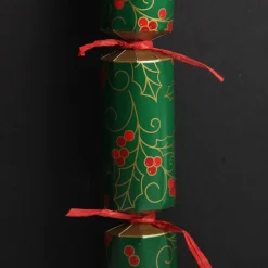 Personalised Green Swirling Holly Bon Bon - Single Discount