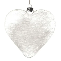 Personalised Icicle Glass Heart Cheap