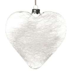 Personalised Icicle Glass Heart - All I need is Love and a Dog Fashion