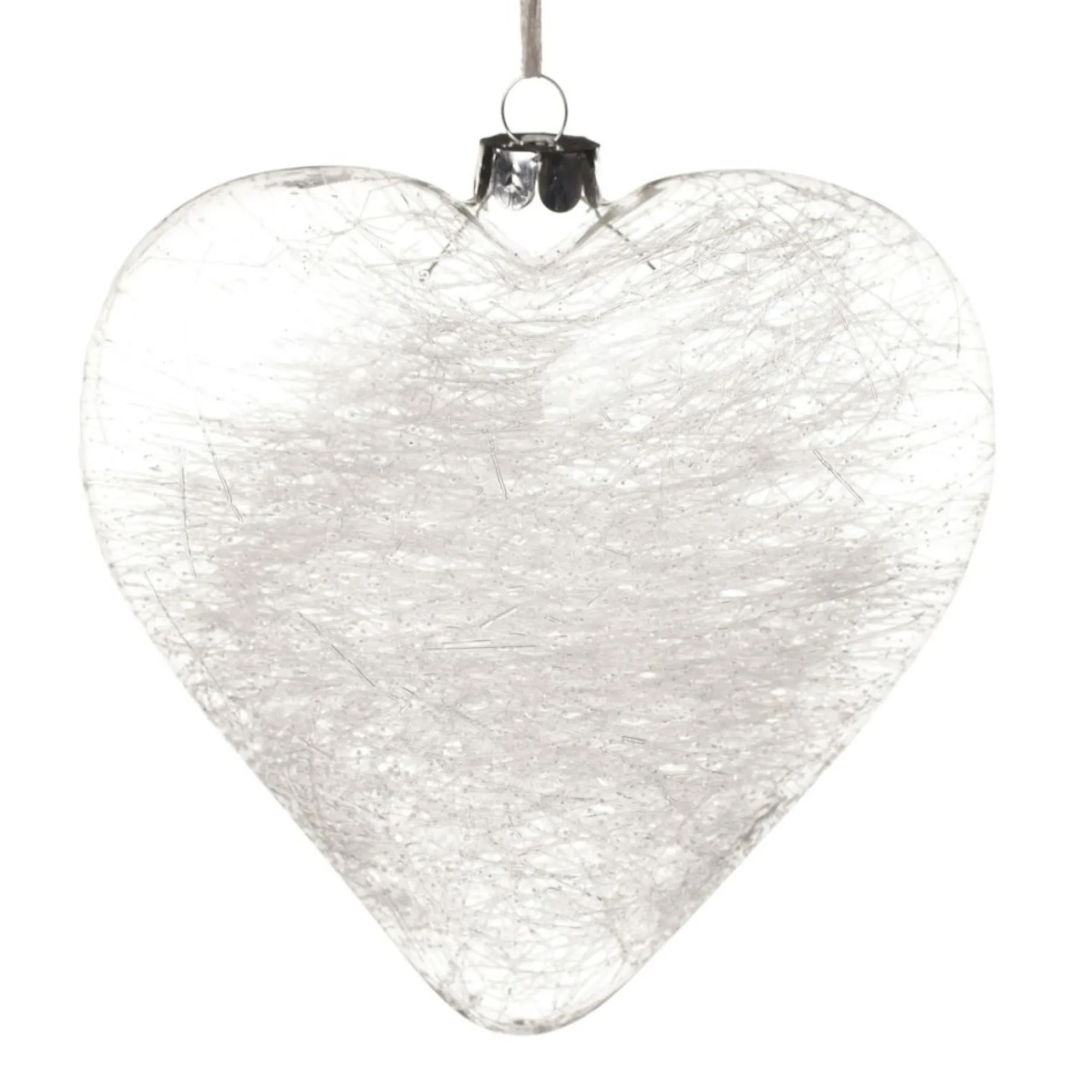 Personalised Icicle Glass Heart - All I need is Love and a Dog Fashion