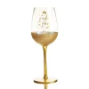 Personalised Jingle Juice Christmas Wine Glass Hot