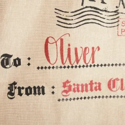 Personalised Jute Naughty or Nice Santa Sack Online