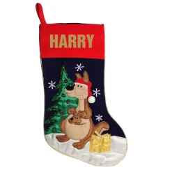 Personalised Kangaroo Christmas Stocking Cheap