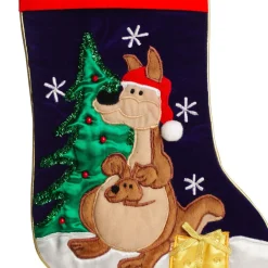 Personalised Kangaroo Christmas Stocking Cheap