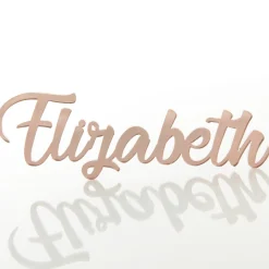 Personalised Laser Cut Names Fashion