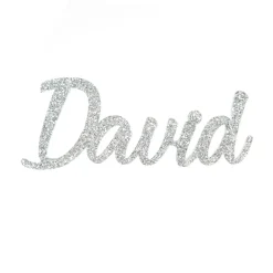 Personalised Laser Cut Names Fashion