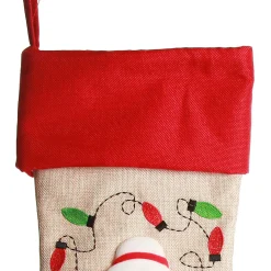 Personalised Mrs Claus Christmas Stocking with Dangly Legs Discount