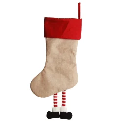 Personalised Mrs Claus Christmas Stocking with Dangly Legs Discount