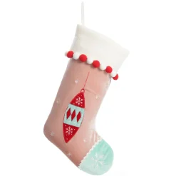 Personalised Peppermint Finial Christmas Stocking Fashion