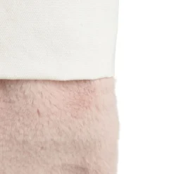 Personalised Pink Fur Christmas Stocking with Pom Poms Sale