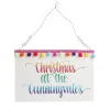 Personalised Pom Pom Rainbow Wood Plaque Discount