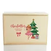 Personalised Printed Wooden Christmas Eve Box - Ballerina Cheap